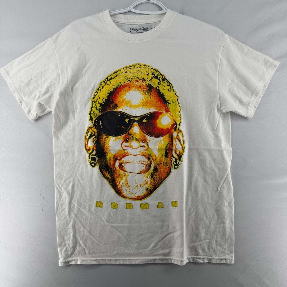 1277 Medium Headgear Classics Dennis Rodman Graphic T-Shirt